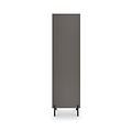 Kenton Double Mirrored Wardrobe With Drawers Graphite from Roseland Furniture