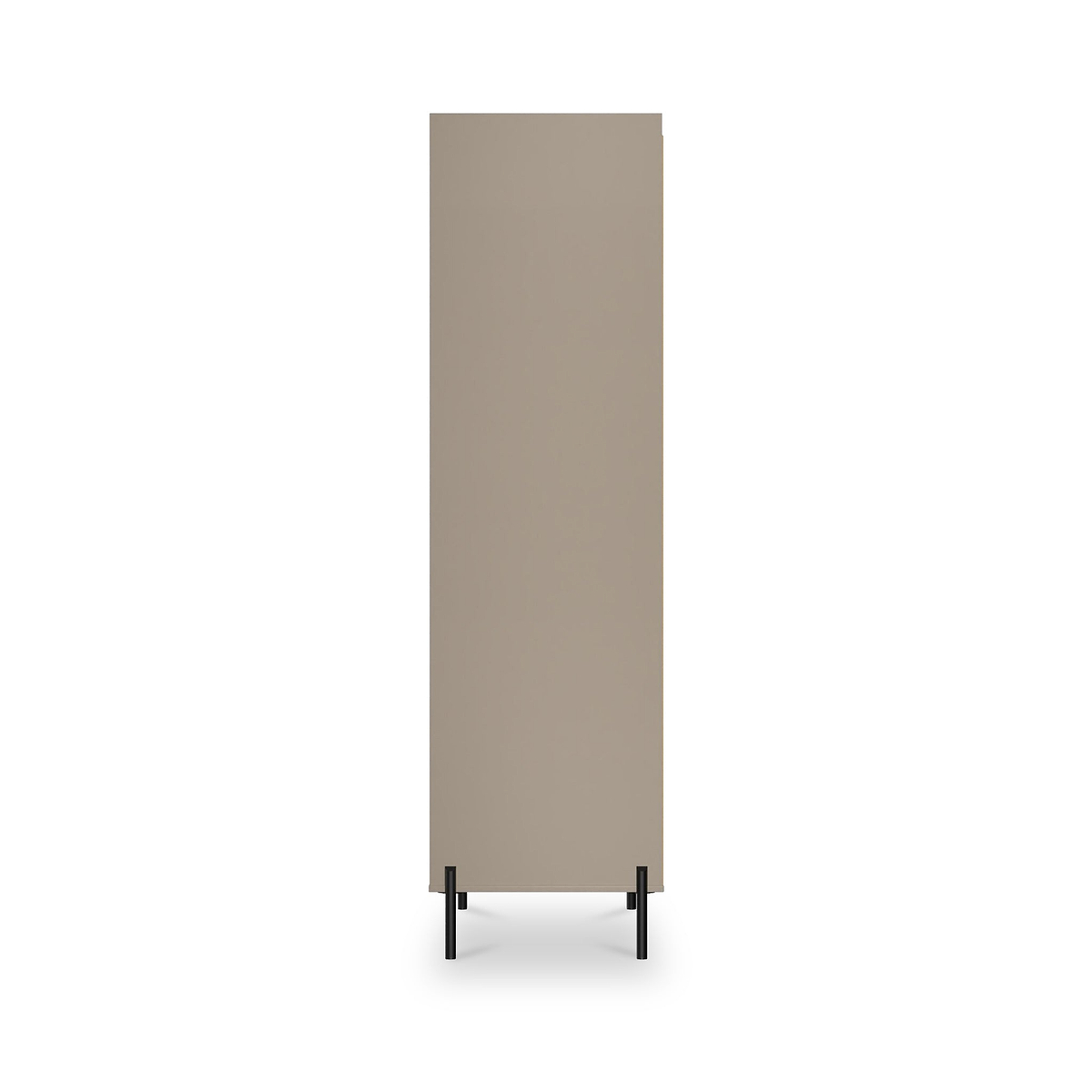 Kenton Double Mirrored Wardrobe With Drawers Mushroom Matt from Roseland Furniture