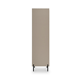 Kenton Double Mirrored Wardrobe With Drawers Mushroom Matt from Roseland Furniture