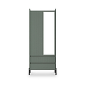 Kenton Double Mirrored Wardrobe With Drawers Reed Green from Roseland Furniture