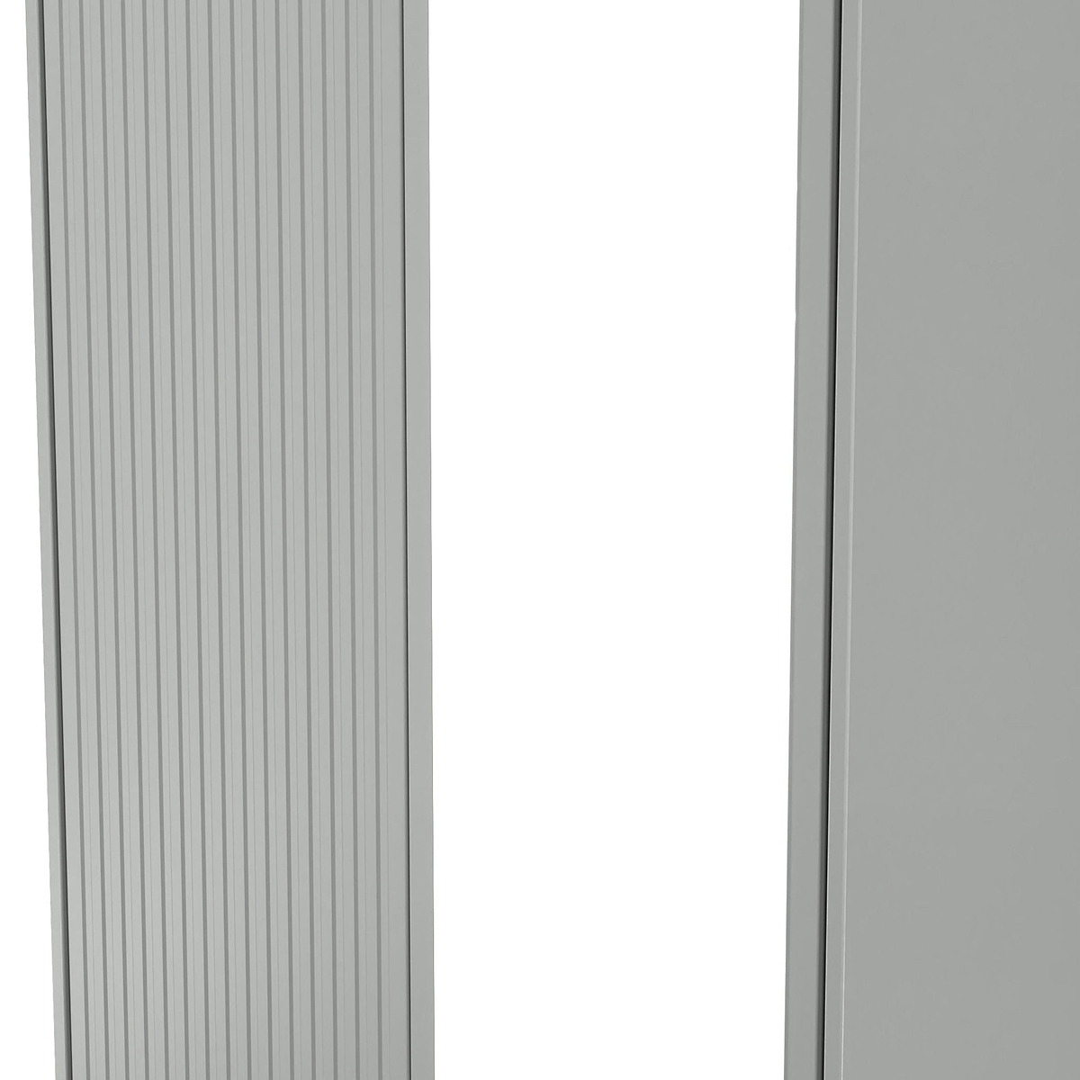Kenton Double Mirrored Wardrobe Dusk Grey from Roseland Furniture