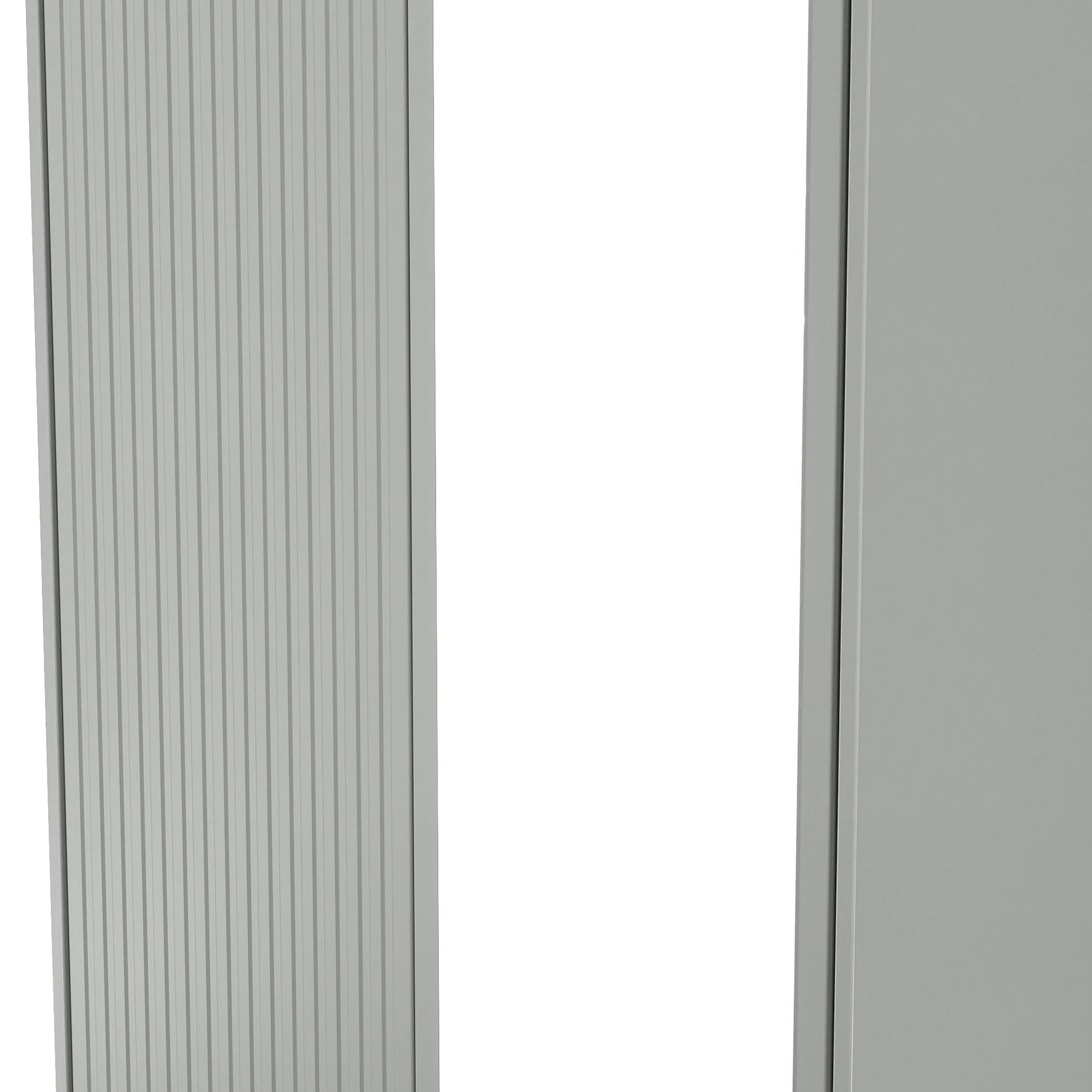 Kenton Double Mirrored Wardrobe Dusk Grey from Roseland Furniture