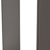 Kenton Double Mirrored Wardrobe Graphite from Roseland Furniture