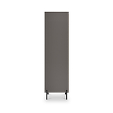 Kenton Double Mirrored Wardrobe Graphite from Roseland Furniture