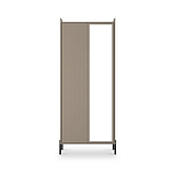 Kenton Double Mirrored Wardrobe Mushroom Matt from Roseland Furniture