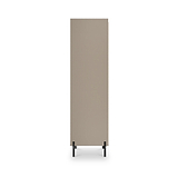 Kenton Double Mirrored Wardrobe Mushroom Matt from Roseland Furniture