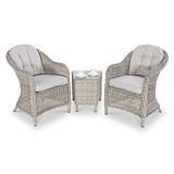 Maze Oxford 3 Piece Rattan Bistro Set from Roseland Furniture