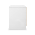 Bennet-2-Drawer-Midi-Chest-Grey-&-White from Roseland Furniture