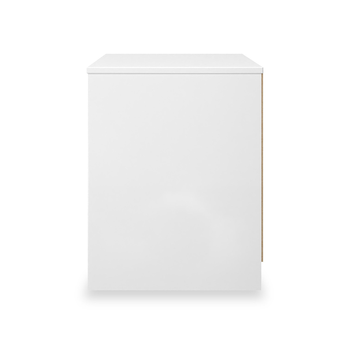 Bennet-2-Drawer-Midi-Chest-Grey-&-White from Roseland Furniture