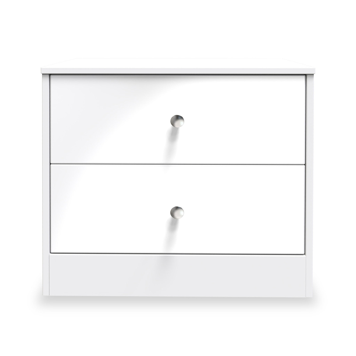 Bennet-2-Drawer-Midi-Chest-White from Roseland Furniture