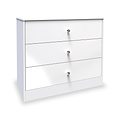 Bennet-3-Drawer-Chest-White from Roseland Furniture