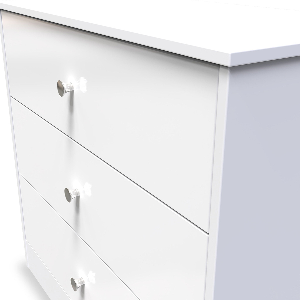 Bennet-3-Drawer-Chest-White from Roseland Furniture