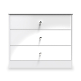 Bennet-3-Drawer-Chest-White from Roseland Furniture