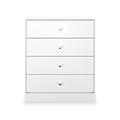 Bennet-4-Drawer-Chest-White from Roseland Furniture