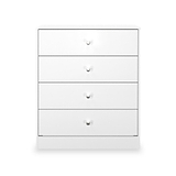Bennet-4-Drawer-Chest-White from Roseland Furniture