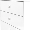 Bennet-5-Drawer-Chest-White from Roseland Furniture