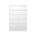 Bennet-5-Drawer-Chest-White from Roseland Furniture