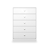 Bennet-5-Drawer-Chest-White from Roseland Furniture