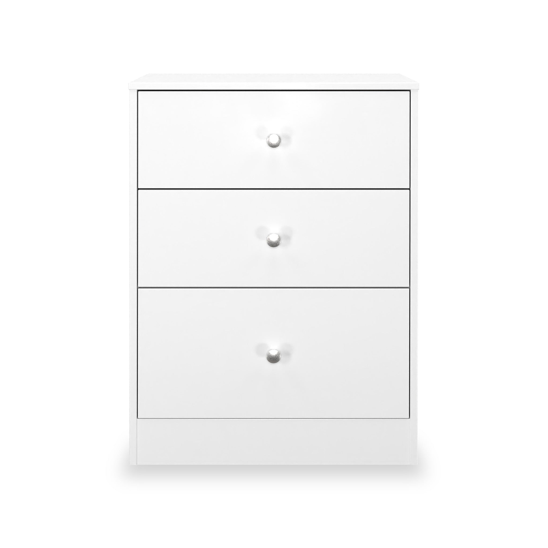 Bennet-3-Drawer-Midi-Deep-Chest-White from Roseland Furniture