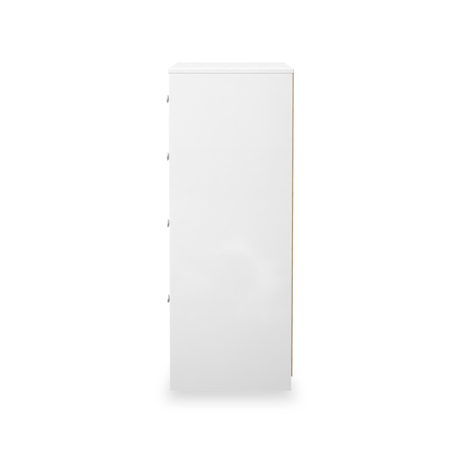 Bennet-4-Drawer-Midi-Deep-Chest-White from Roseland Furniture