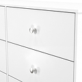 Bennet-6-Drawer-Midi-Chest-White from Roseland Furniture