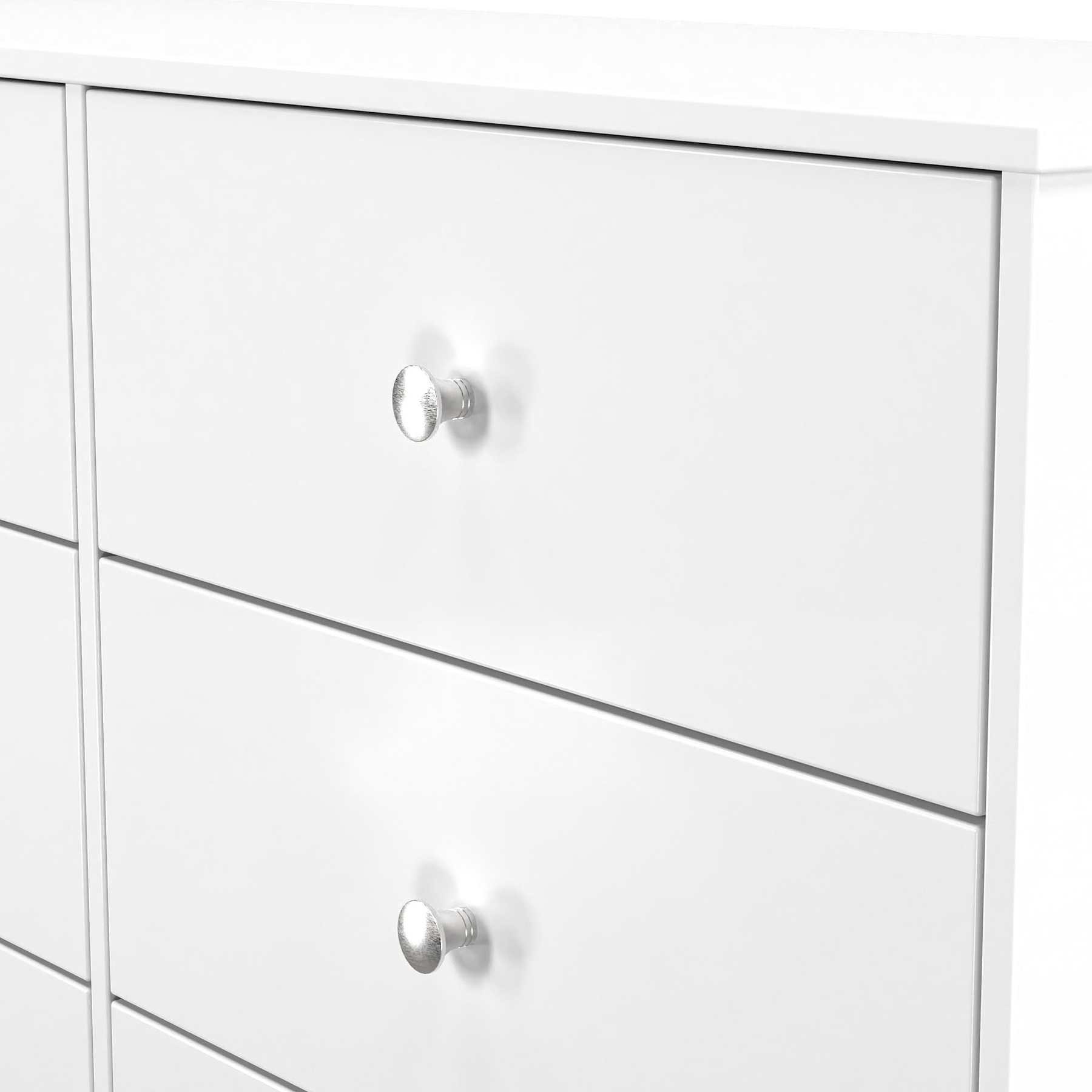 Bennet-6-Drawer-Midi-Chest-White from Roseland Furniture