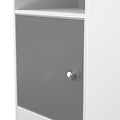 Bennet-1-Door-Bedside-Table-Grey-&-White from Roseland Furniture