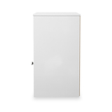 Bennet-1-Door-Bedside-Table-Grey-&-White from Roseland Furniture