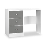 Bennet-3-Drawer-Vanity-Grey-&-White from Roseland Furniture