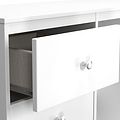 Bennet-3-Drawer-Vanity-Desk-White from Roseland Furniture