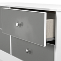 Bennet-4-Drawer-Bed-Box-Grey-&-White from Roseland Furniture
