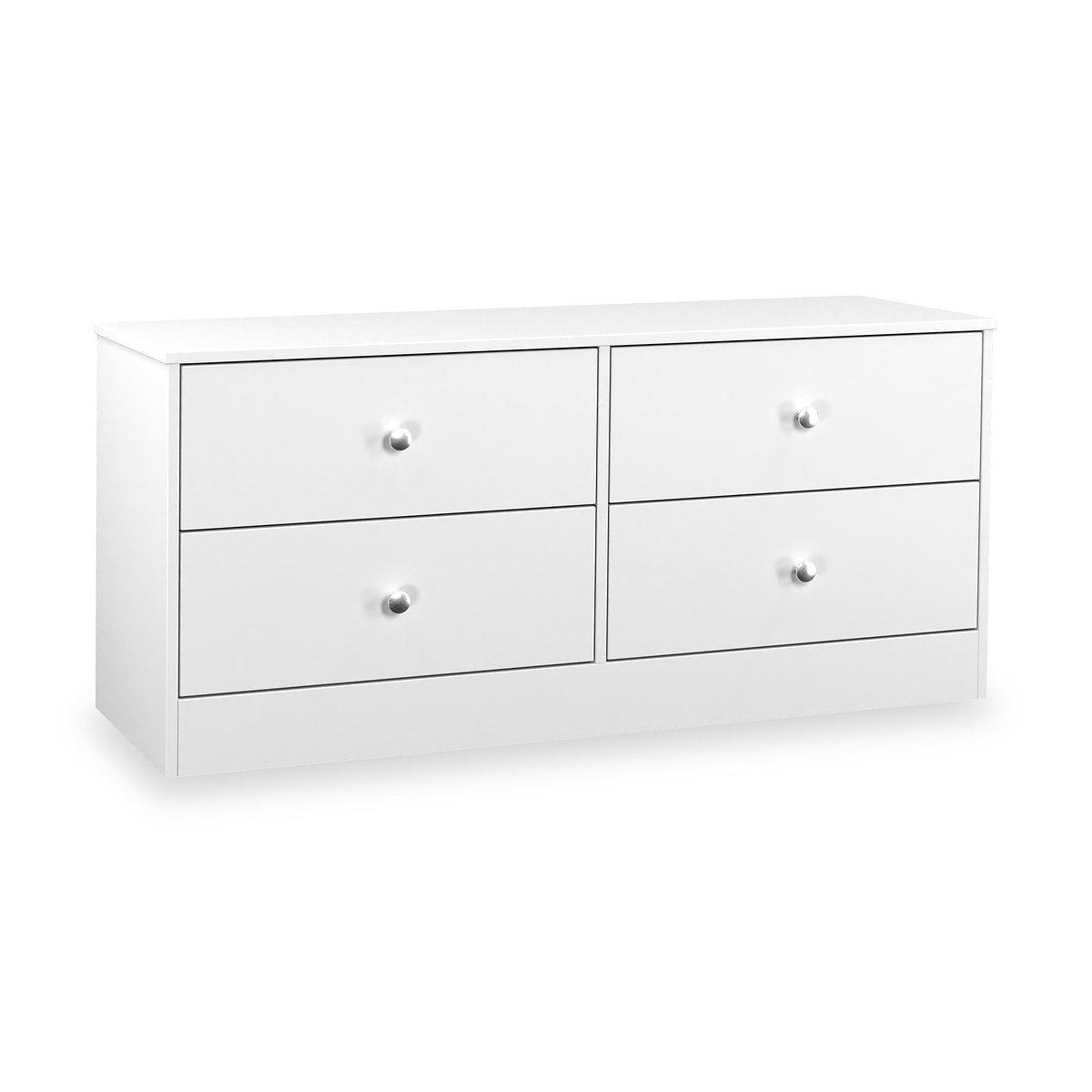 Bennet-4-Drawer-Bed-Box-White from Roseland Furniture