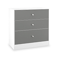 Bennet-3-Drawer-Deep-Chest-Grey-&-White from Roseland Furniture