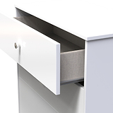 Bennet-3-Drawer-Deep-Chest-White from Roseland Furniture