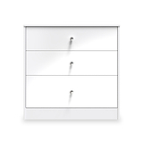 Bennet-3-Drawer-Deep-Chest-White from Roseland Furniture