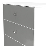 Bennet-4-Drawer-Deep-Chest-Grey-&-White from Roseland Furniture