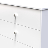 Bennet-4-Drawer-Deep-Chest-White from Roseland Furniture