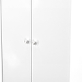 Bennet-2-Door-Midi-Wardrobe-White from Roseland Furniture