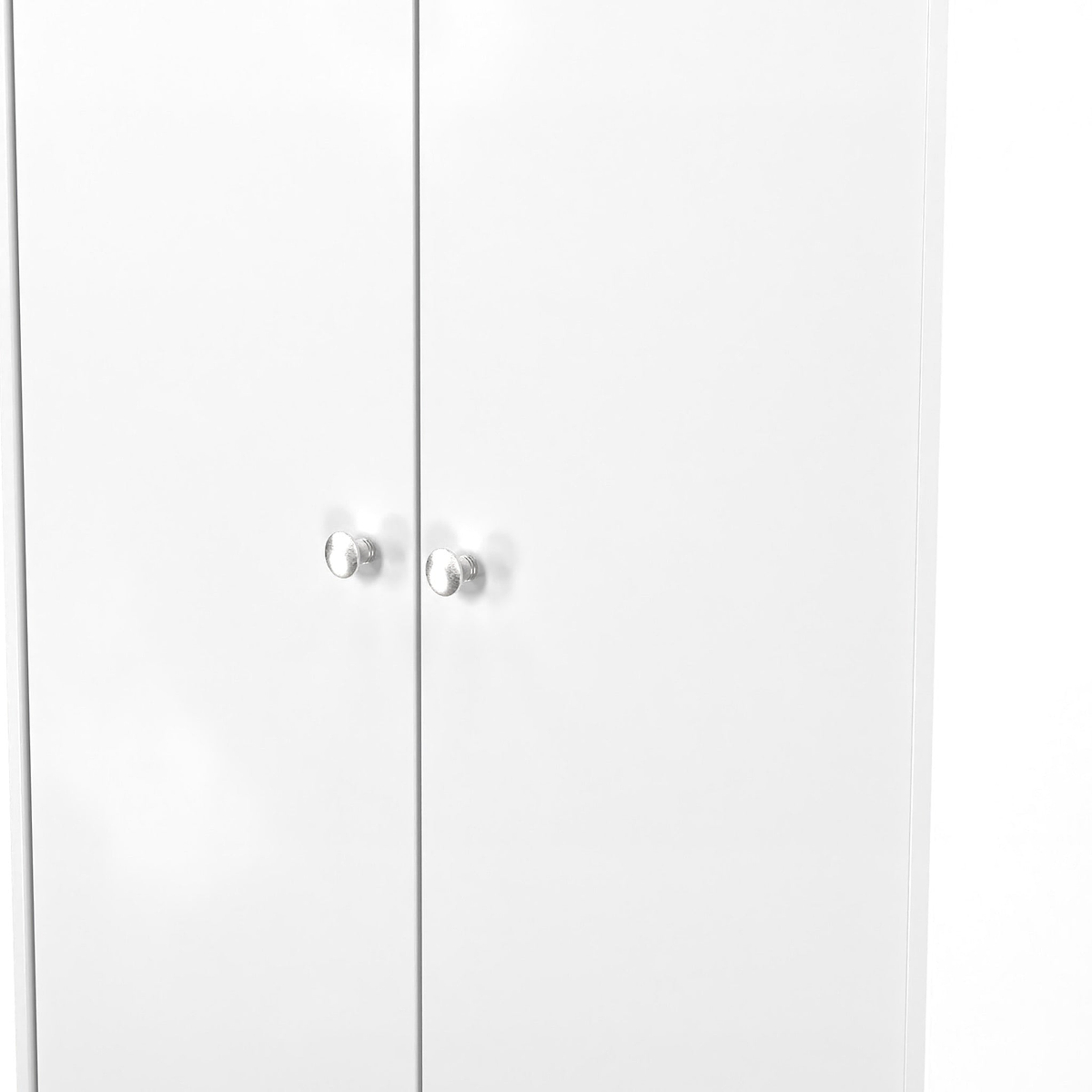 Bennet-2-Door-Midi-Wardrobe-White from Roseland Furniture
