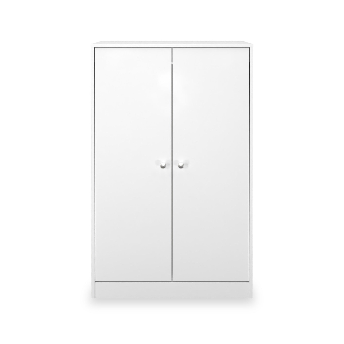 Bennet-2-Door-Midi-Wardrobe-White from Roseland Furniture