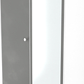 Bennet-Tall-2-Drawer-Mirrored-Wardrobe-Grey-&-White from Roseland Furniture