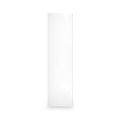 Bennet-Tall-2-Drawer-Mirrored-Wardrobe-White from Roseland Furniture