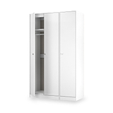 Bennet-Tall-Triple-Plain-Wardrobe-White from Roseland Furniture