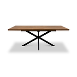 Perez-160-200cm-ext-dining-table-dark-oak from Roseland Furniture