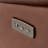 Selma-Leather-Electric-3-Seater-Sofa-Tan from Roseland Furniture