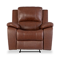 Selma-Leather-Armchair-Tan from Roseland Furniture