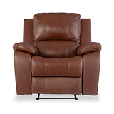 Selma-Leather-Armchair-Tan from Roseland Furniture