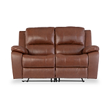 Selma-Leather-Electric-2-Seater-Sofa-Tan from Roseland Furniture