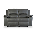 Selma-Leather-Electric-2-Seater-Sofa-Grey from Roseland Furniture