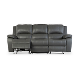 Selma-Leather-Electric-3-Seater-Sofa-Grey from Roseland Furniture